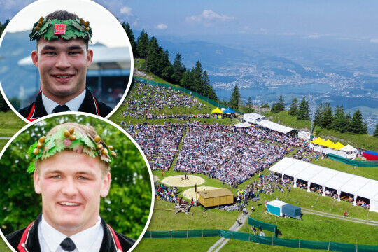 Bild Ein Schlussgang, ein Berner Spitzenduell und zwei Kränze auf der Rigi